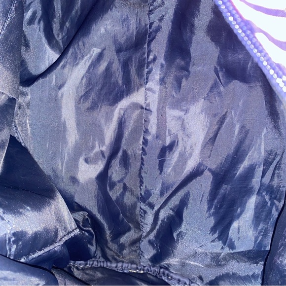 Vintage Tommy Hilfiger 13”x10”Plaid Academia Duffle Crossbody Bag Pink Blue - Picture 9 of 16